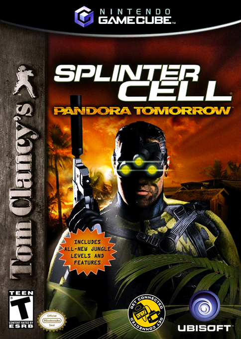 Splinter Cell Pandora Tomorrow box art for Gamecube